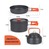 Cookware Kit Outdoor Cooking