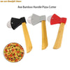 Bamboo Handle Pizza Cutter