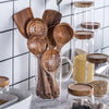 Teak Natural Wood Tableware Spoon