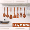 Natural Teak Cooking Kitchen Utensils Set